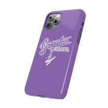 Load image into Gallery viewer, G*C script -Slim Phone Cases - (purple)