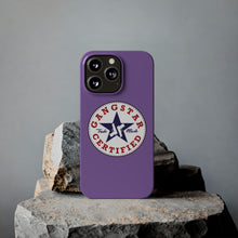 Load image into Gallery viewer, G*C logo -Slim Phone Cases - (purple)