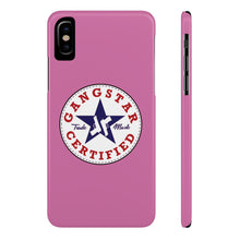 Load image into Gallery viewer, Copy of G*C script -Slim Phone Cases (pink)