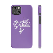 Load image into Gallery viewer, G*C script -Slim Phone Cases - (purple)