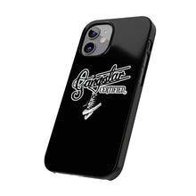 Load image into Gallery viewer, G*C script -Slim Phone Cases (blk)