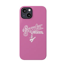Load image into Gallery viewer, G*C script -Slim Phone Cases (pink)