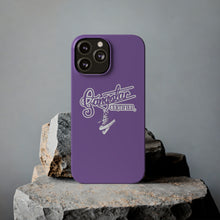 Load image into Gallery viewer, G*C script -Slim Phone Cases - (purple)