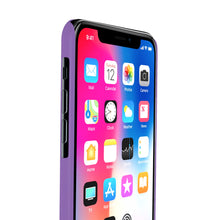 Load image into Gallery viewer, G*C logo -Slim Phone Cases - (purple)