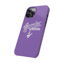 Load image into Gallery viewer, G*C script -Slim Phone Cases - (purple)