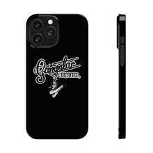 Load image into Gallery viewer, G*C script -Slim Phone Cases (blk)