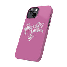 Load image into Gallery viewer, G*C script -Slim Phone Cases (pink)