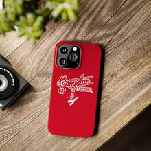 Load image into Gallery viewer, G*C script -Slim Phone Cases (red)