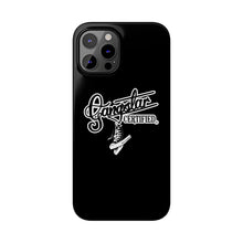 Load image into Gallery viewer, G*C script -Slim Phone Cases (blk)