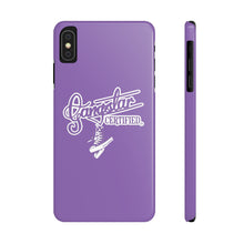 Load image into Gallery viewer, G*C script -Slim Phone Cases - (purple)