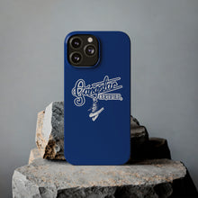 Load image into Gallery viewer, G*C script -Slim Phone Cases (blue)