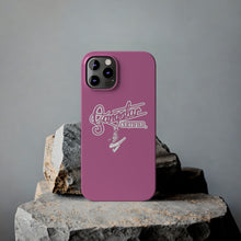 Load image into Gallery viewer, G*C script -Slim Phone Cases (pink)