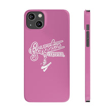 Load image into Gallery viewer, G*C script -Slim Phone Cases (pink)
