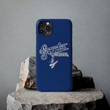 Load image into Gallery viewer, G*C script -Slim Phone Cases (blue)