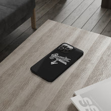 Load image into Gallery viewer, G*C script -Slim Phone Cases (blk)