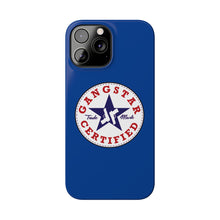 Load image into Gallery viewer, G*C logo -Slim Phone Cases (blue)