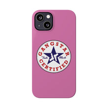 Load image into Gallery viewer, Copy of G*C script -Slim Phone Cases (pink)