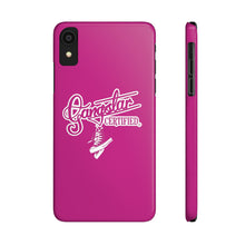 Load image into Gallery viewer, G*C script -Slim Phone Cases (hot pink)