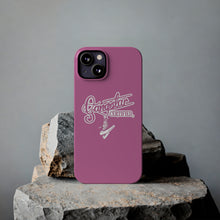Load image into Gallery viewer, G*C script -Slim Phone Cases (pink)
