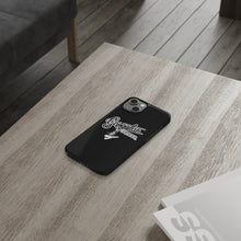Load image into Gallery viewer, G*C script -Slim Phone Cases (blk)