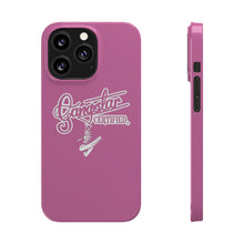 Load image into Gallery viewer, G*C script -Slim Phone Cases (pink)