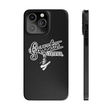 Load image into Gallery viewer, G*C script -Slim Phone Cases (blk)