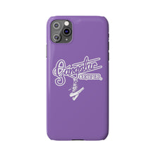 Load image into Gallery viewer, G*C script -Slim Phone Cases - (purple)