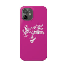 Load image into Gallery viewer, G*C script -Slim Phone Cases (hot pink)
