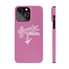 Load image into Gallery viewer, G*C script -Slim Phone Cases (pink)