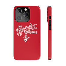 Load image into Gallery viewer, G*C script -Slim Phone Cases (red)