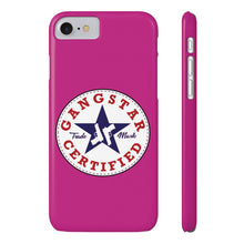 Load image into Gallery viewer, Copy of G*C script -Slim Phone Cases (hot pink)