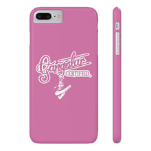 Load image into Gallery viewer, G*C script -Slim Phone Cases (pink)