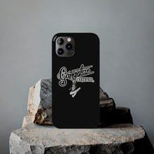 Load image into Gallery viewer, G*C script -Slim Phone Cases (blk)