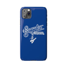 Load image into Gallery viewer, G*C script -Slim Phone Cases (blue)