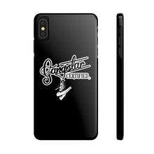 Load image into Gallery viewer, G*C script -Slim Phone Cases (blk)