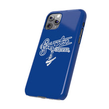 Load image into Gallery viewer, G*C script -Slim Phone Cases (blue)