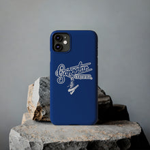 Load image into Gallery viewer, G*C script -Slim Phone Cases (blue)