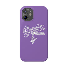 Load image into Gallery viewer, G*C script -Slim Phone Cases - (purple)