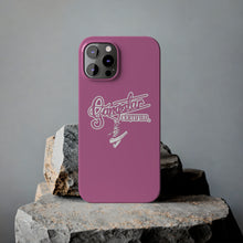 Load image into Gallery viewer, G*C script -Slim Phone Cases (pink)