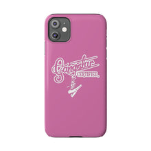 Load image into Gallery viewer, G*C script -Slim Phone Cases (pink)