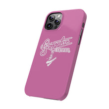 Load image into Gallery viewer, G*C script -Slim Phone Cases (pink)