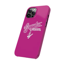 Load image into Gallery viewer, G*C script -Slim Phone Cases (hot pink)