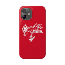 Load image into Gallery viewer, G*C script -Slim Phone Cases (red)