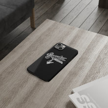Load image into Gallery viewer, G*C script -Slim Phone Cases (blk)