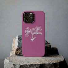 Load image into Gallery viewer, G*C script -Slim Phone Cases (pink)