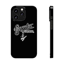 Load image into Gallery viewer, G*C script -Slim Phone Cases (blk)