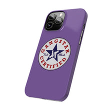 Load image into Gallery viewer, G*C logo -Slim Phone Cases - (purple)