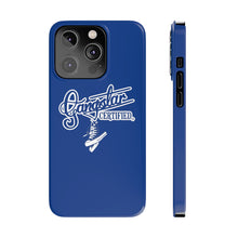 Load image into Gallery viewer, G*C script -Slim Phone Cases (blue)