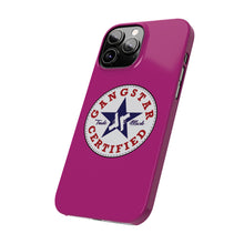 Load image into Gallery viewer, Copy of G*C script -Slim Phone Cases (hot pink)