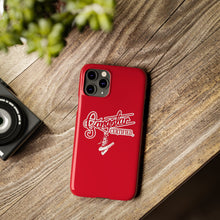 Load image into Gallery viewer, G*C script -Slim Phone Cases (red)